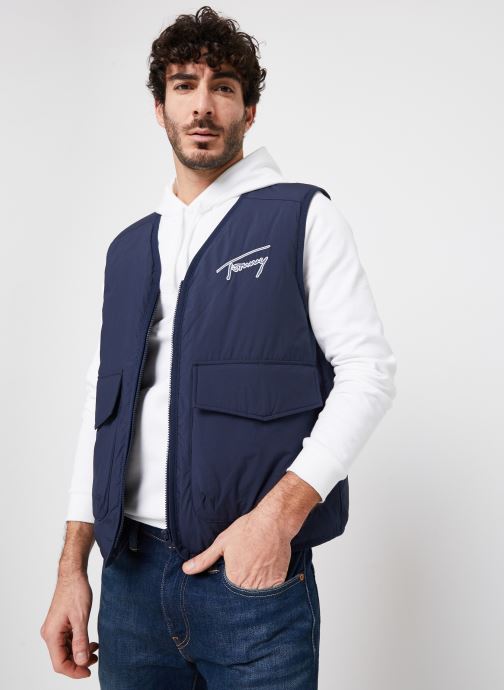 Vêtements Tommy Jeans Tjm Signature Light Vest pour  Accessoires