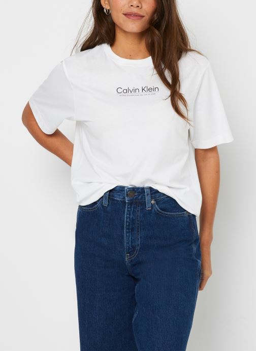 Vêtements Calvin Klein Coordinates Logo Graphic T-Shirt pour  Accessoires