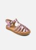 sandales et nu-pieds tinycottons metallic braided sandals pour  enfant