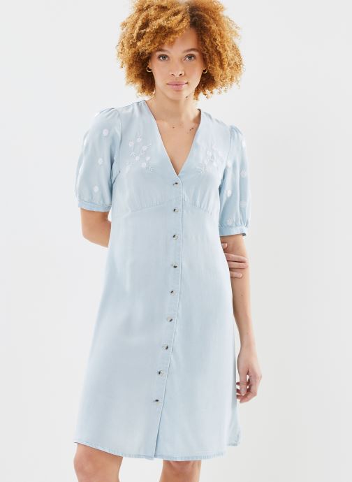 Vêtements PCKARYN 2/4 EMBROIDERY DRESS pour Accessoires - Pieces - Modalova