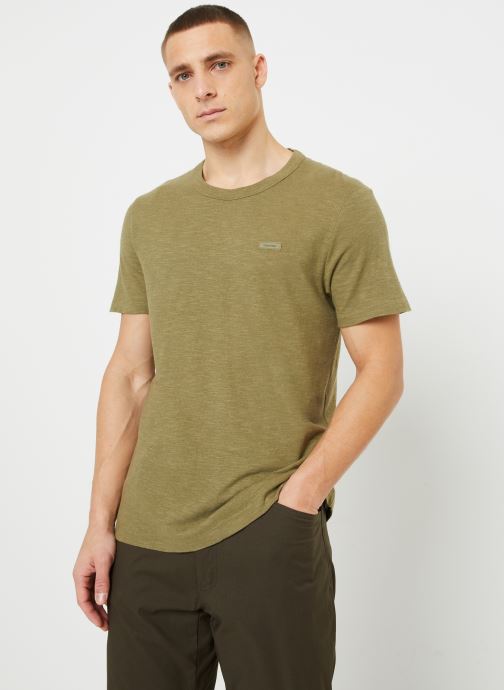 Vêtements Calvin Klein Cotton Linen T-Shirt pour  Accessoires