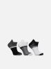 chaussettes et collants asics 3ppk color block ankle sock pour  accessoires
