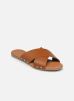 mules et sabots pieces pcvuma leather  sandal pour  femme