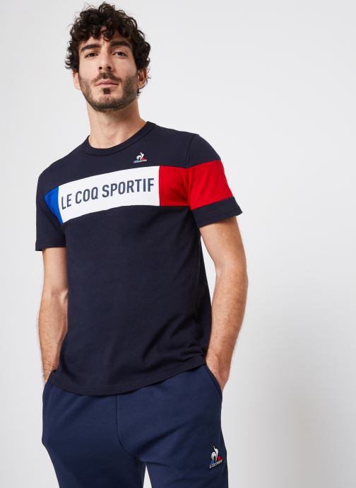 Vêtements Le Coq Sportif TRI Tee SS N°1 M sky captain pour  Accessoires