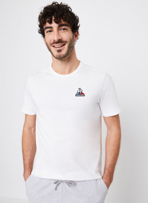 Vêtements Le Coq Sportif ESS Tee SS N°4 M pour  Accessoires