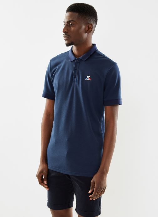 Vêtements Le Coq Sportif ESS Polo SS N°2 M dress blues pour Accessoires