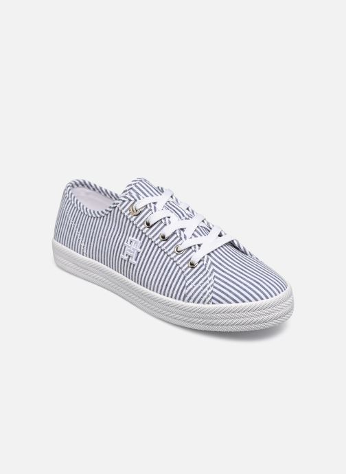 Baskets Tommy Hilfiger ESSENTIAL SNEAKER IN  SEERSUCKER pour Femme