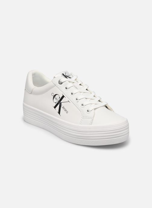 Baskets VULC FLATFORM LACEUP LOW LTH - Calvin Klein - Modalova