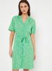 OBJECT Vêtements Objema Elise S/S Shirt Dress Noos pour Accessoires Female 34 23039105-Fern Green AOP:FLOWER