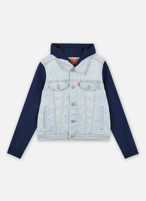 Vêtements Levi's Levi's Hooded Indigo Trucker Jacket pour  Accessoires