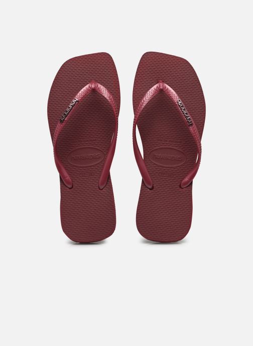Tongs Slim Square Logo Metallic - Havaianas - Modalova