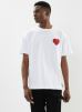 v&#234;tements sixth june oversized heart pinned t-shirt pour  accessoires
