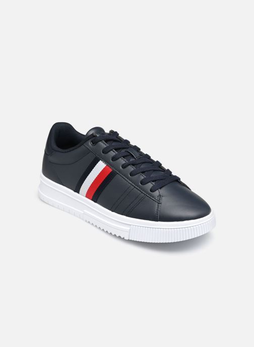 Baskets Tommy Hilfiger SUPERCUP LEATHER pour  Homme