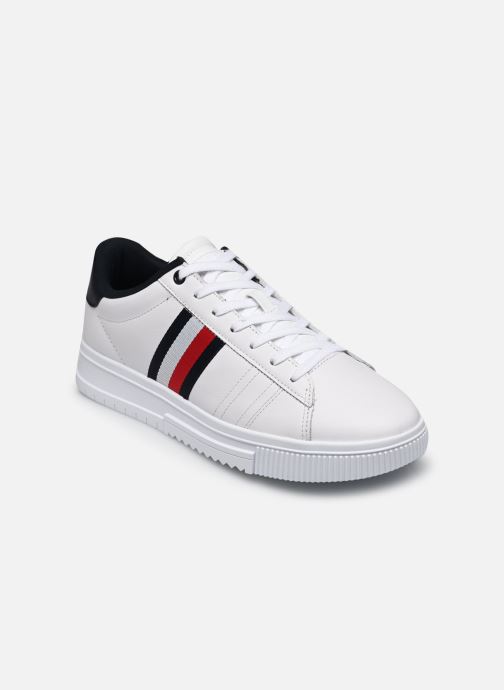 Baskets Tommy Hilfiger SUPERCUP LEATHER pour Homme