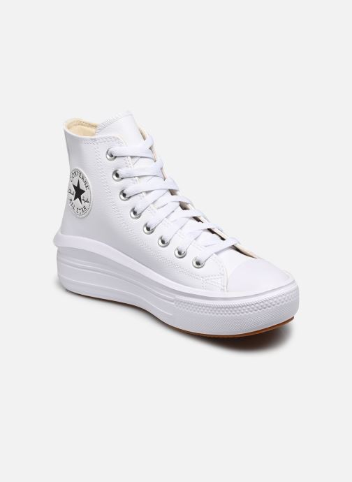 Baskets Converse Chuck Taylor All Star Move Foundational Leather Hi W pour  Femme