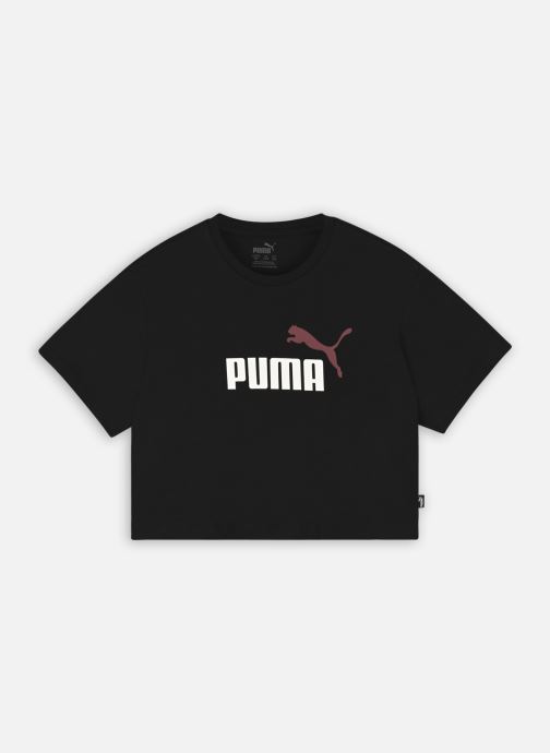 Vêtements Puma Girls Logo Cropped Tee pour  Accessoires