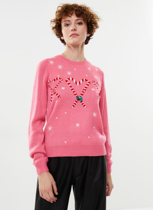 Vêtements Vero Moda Vmcandyheart Ls O-Neck Pullover Xmas pour  Accessoires