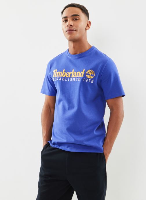 Vêtements Timberland SS Est. 1973 Crew Tee Regular pour  Accessoires