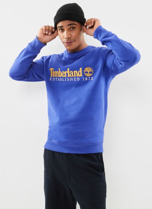 Vêtements Timberland LS Est. 1973 Crew BB Sweatshirt Regular pour  Accessoires