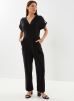 Vila Vêtements Vidorine S/S Jumpsuit/Su/Rou pour Accessoires Female 40 14089014-Black