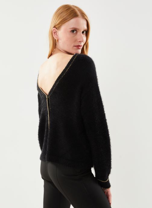 Vêtements PCHILJA LS DEEP BACK KNIT W LUREX KAC FC pour Accessoires - Pieces - Modalova