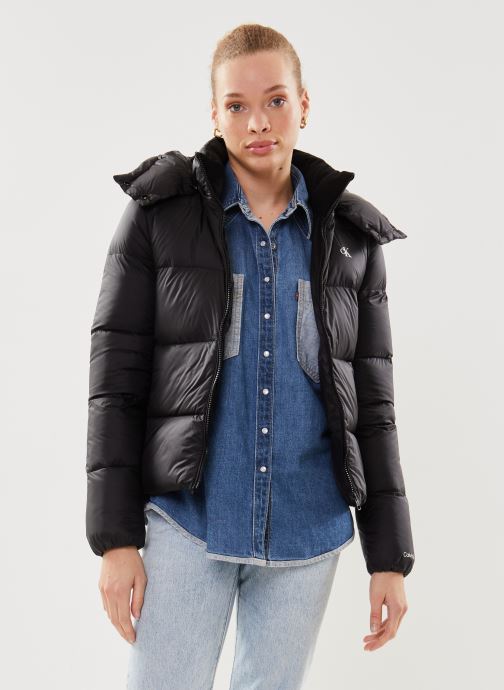 Vêtements Calvin Klein Jeans Mw Down Archetype Short Puffer pour  Accessoires