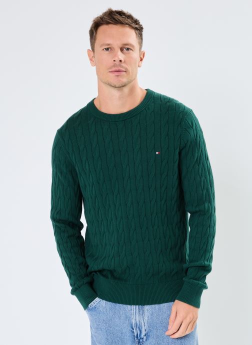 Vêtements Tommy Hilfiger Classic Cable Crew Neck pour  Accessoires