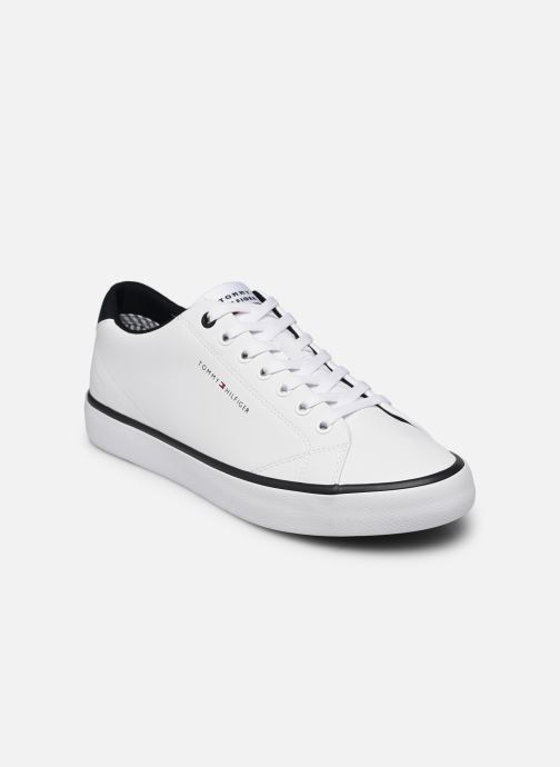 Baskets Tommy Hilfiger TH HI VULC CORE LOW LEATHER pour Homme