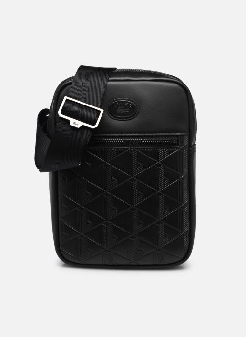 Sacs Vertical Monogram Print Leather Bag pour Sacs - Lacoste - Modalova