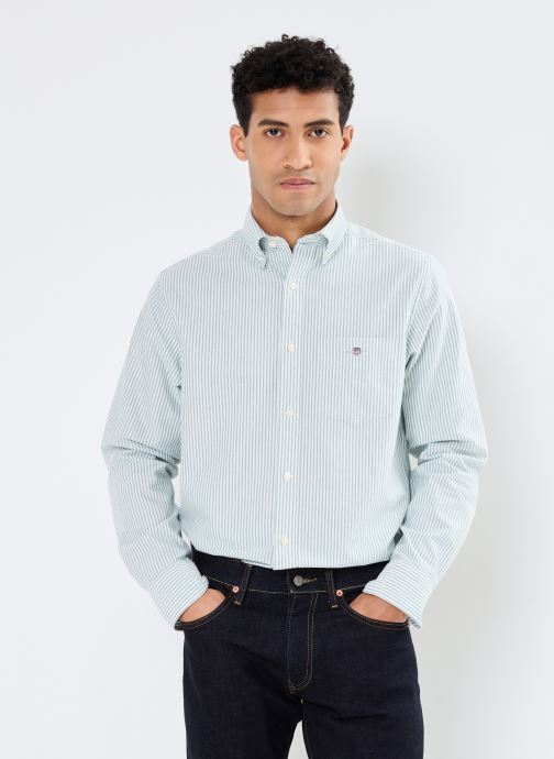 Vêtements GANT Reg Oxford Banker Stripe Shirt pour  Accessoires