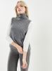 Vila Vêtements Vijaney S/L Roll Neck Vest/Lc pour Accessoires Female XS 14092454-Medium Grey Melange