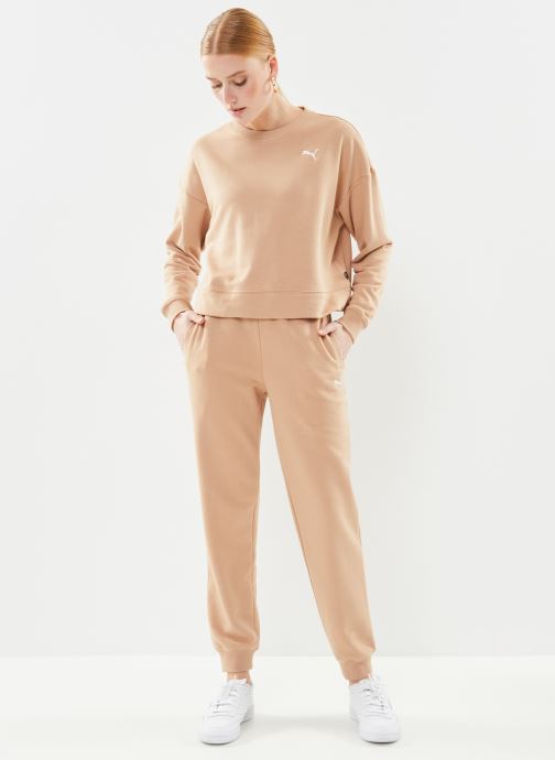 Vêtements Puma W Loungewaer Suit TR.Tan pour Accessoires