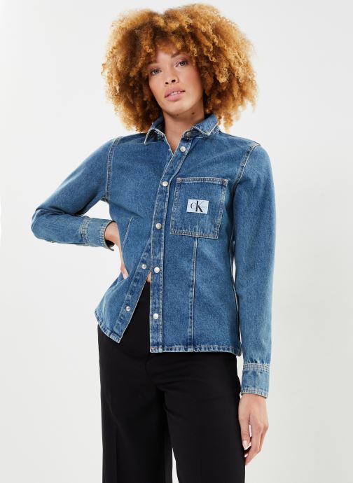 Vêtements Calvin Klein Jeans Lean Darted Denim Sh pour  Accessoires