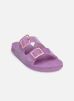 mules et sabots colors of california jelly sandal 2 buckles pour  femme