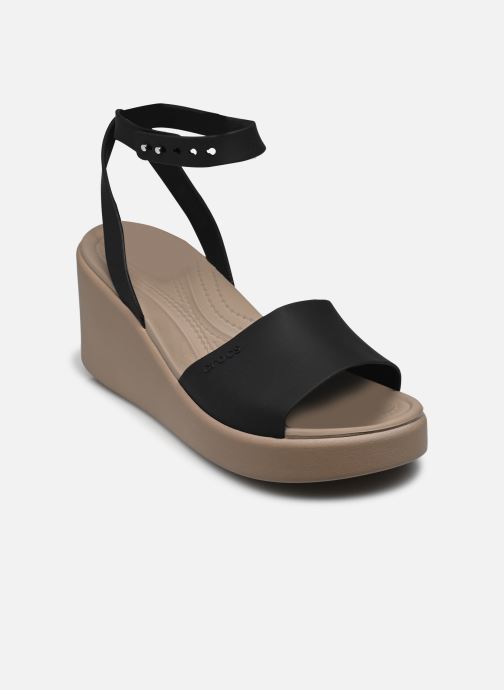 Sandales et nu-pieds Crocs Brooklyn Ankle Strap Wedge pour Femme