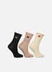 chaussettes et collants pieces pcnolia lurex socks 3-pack kac fc pour  accessoires