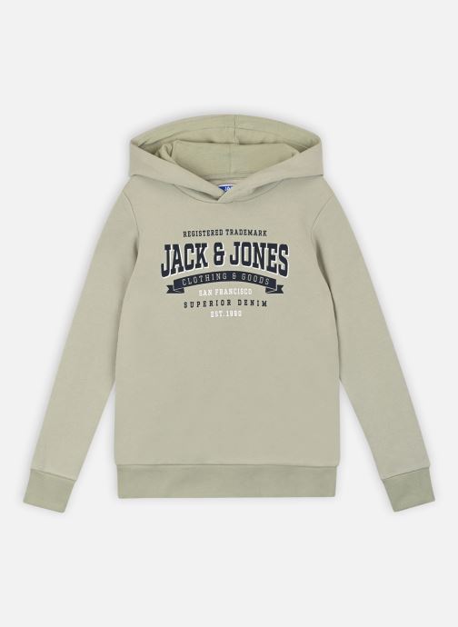 Vêtements Jack & Jones Jjelogo Sweat Hood 2 Col 24 Sn Jnr pour  Accessoires