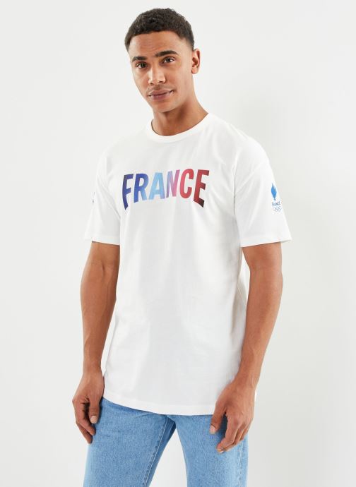 Vêtements Le Coq Sportif EFRO 24 Tee SS N°1 M - JO 2024 pour Accessoires