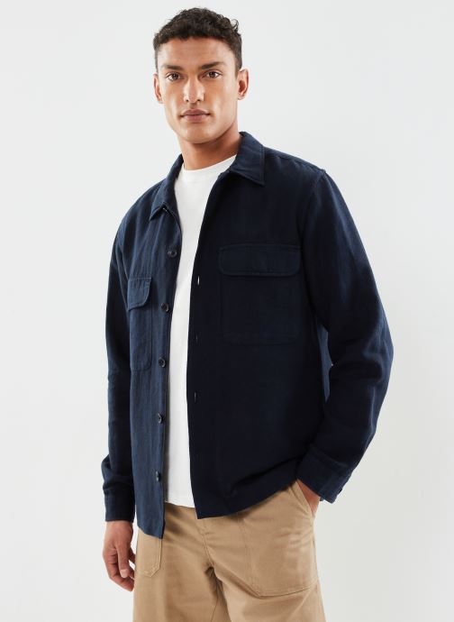 Vêtements Slhmads-Linen Overshirt Ls Noos pour Accessoires - Selected Homme - Modalova