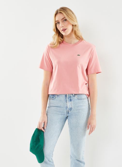 Vêtements Lacoste Tee Shirt TF7215 pour  Accessoires