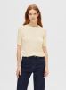 v&#234;tements selected femme slfelinna new ss knit top noos pour  accessoires