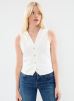 Selected Femme Vêtements Slflexia Sl White Denim Vest pour Accessoires Female 34 16093697-Snow