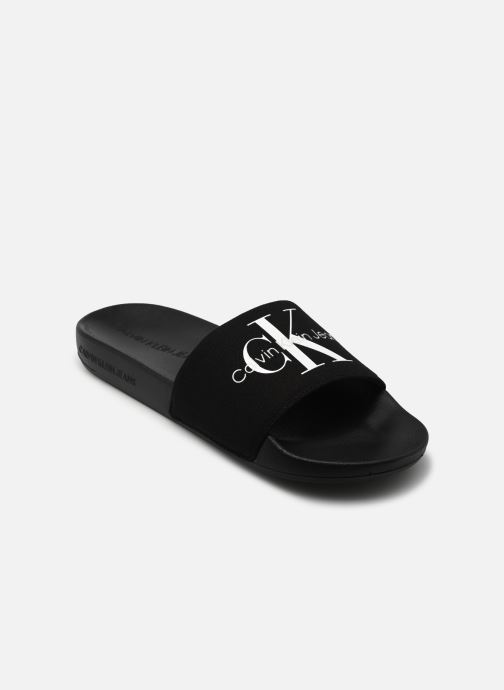Sandales et nu-pieds SLIDE MONOGRAM CO - Calvin Klein - Modalova