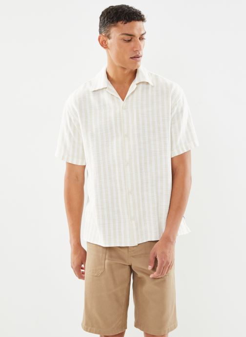 Vêtements Jack & Jones JORCABANA STRIPE SHIRT SS SN pour  Accessoires