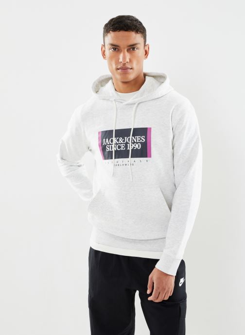 Vêtements Jack & Jones JORLAFAYETTE BRANDING SWEAT HOOD pour Accessoires