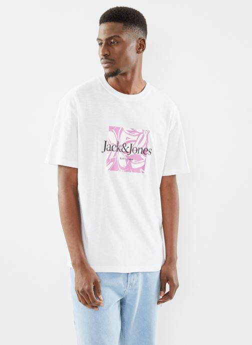 Vêtements Jack & Jones JORLAFAYETTE BRANDING TEE SS CREW NEC LN pour  Accessoires