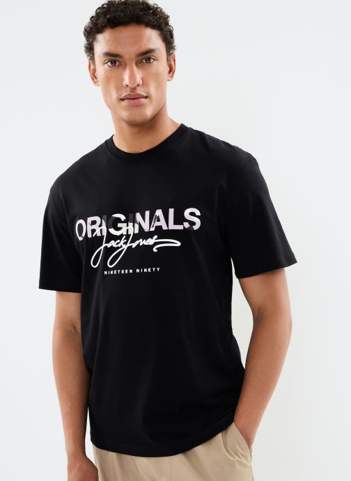 Vêtements Jack & Jones JORARUBA AOP BRANDING TEE SS CREW NECK pour  Accessoires