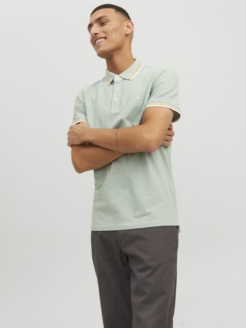 Vêtements Jack & Jones JJEPAULOS POLO SS NOOS pour Accessoires