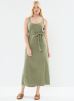 Vila Vêtements Vifrotté S/L Ancle Dress/C28 pour Accessoires Female XS 14096870-Oil Green