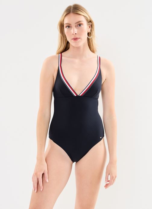 Vêtements Tommy Hilfiger Triangle One Piece R UW0UW05294 pour Accessoires